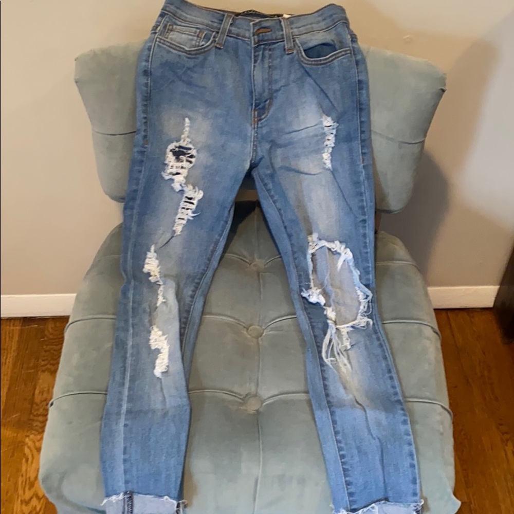 Fashion Nova jeans.